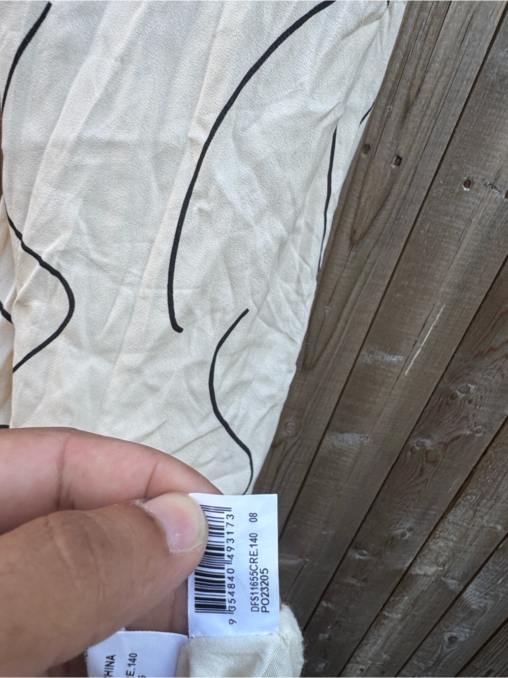 DISSH Luna Slip Dress with Black Line Art - Picture 11 of 15
